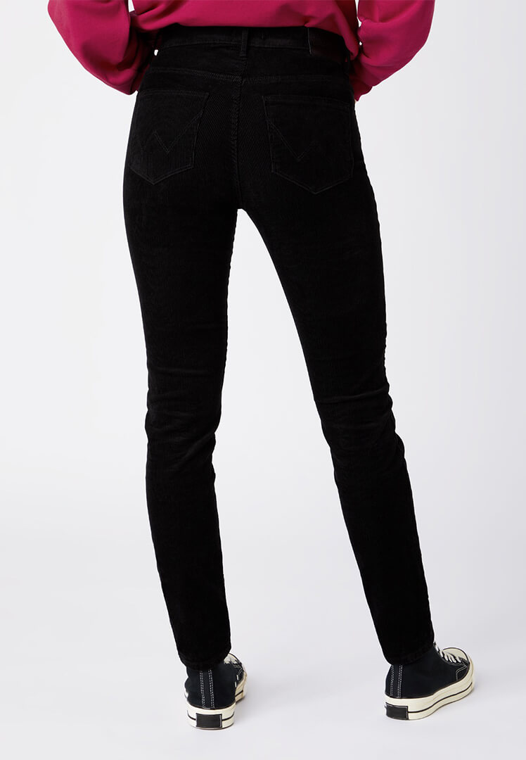 מכנס סקיני ג'ינס High Rise Skinny 360 Wrangler - טוטון